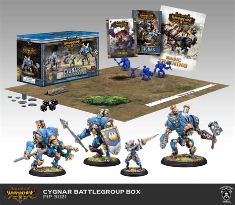 cygnar metal battlegroup box set|cygnar troops.